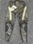 Speedtec leren dames motorbroek zwart/ zilver maat 42