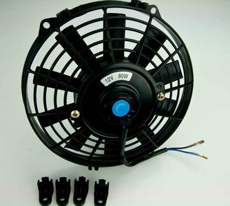 Elec. koelfan 80 Watt 9 inch/ 228 mm