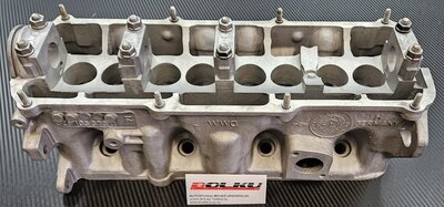 Gereviseerde cilinderkop 8V carburateur/ monopoint  hydraulische klepstoters 026103373 Q 35,5- 40 mm kleppen 