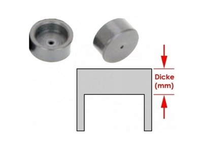 Schrick lashcap 8 mm x 2,10 mm dikte