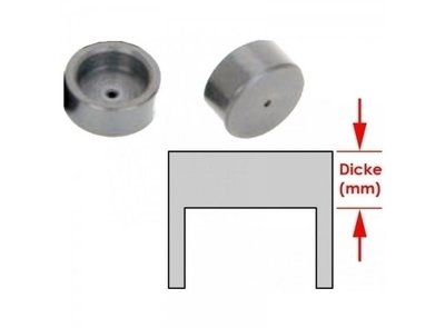 Schrick lashcap 8 mm x 2,35 mm dikte