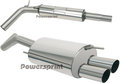 Powersprint rvs uitlaatsysteem 63 mm Polo 6N/ 6N2 952001