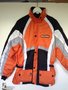 Heren-motorjas-Crossfun-oranje-maat-L