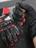 Tschul heren motorhandschoenen rood/zwart maat L._