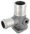 Waterflens aluminium zijkant cilinderkop voor sensor_