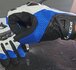RS Taichi T 391 motorhandschoenen wit/blauw suede/ leer maat  XL_