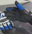 RS Taichi T 391 motorhandschoenen wit/blauw suede/ leer maat  XL_