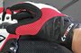 RS Taichi T 391 motorhandschoenen rood/wit suede/ leer maat  XL_